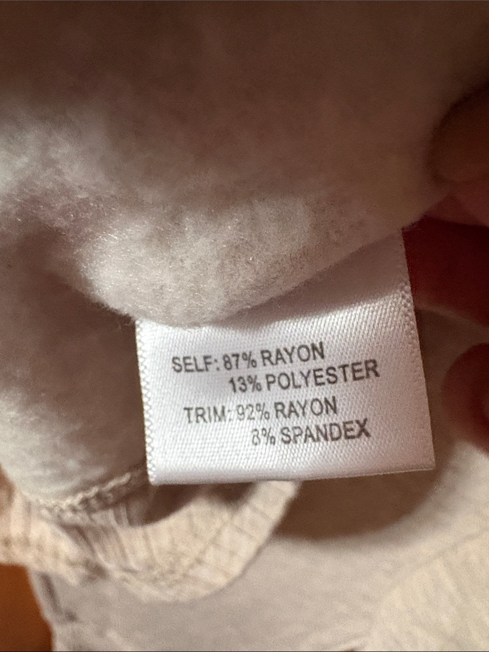 Jane and Delancey Women's Light Cream Crewneck Sweatshirt & Jogger Set - Size M - Picture 7 of 16